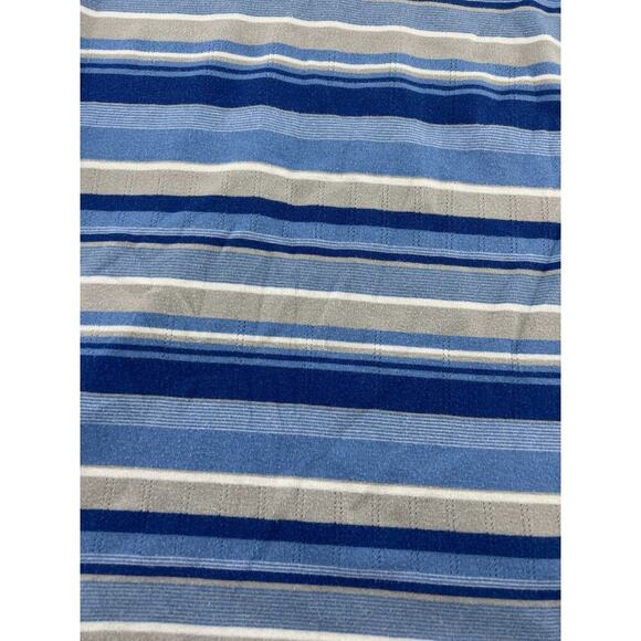 Vintage Air Jordan Shirt Mens Small Blue White Polo Golf Preppy Short Sleeve - Picture 8 of 8